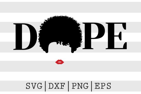 Dope SVG: A Bold Embroidery Design