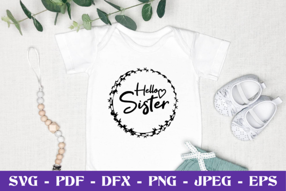 Hello Sister - SVG