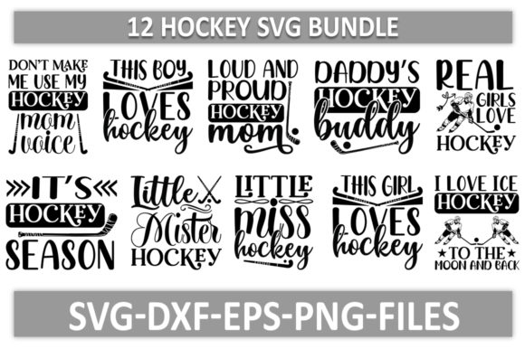Hockey SVG for Real Projects