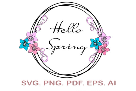 Spring Wreath SVG Review