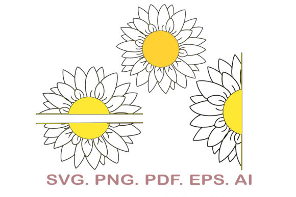 Sunflower Bundle SVG: Split Sunflower Review