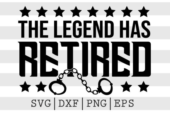 The Legend Has Retired SVG